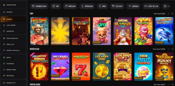 Wildsino meilleures machines à sous populaires